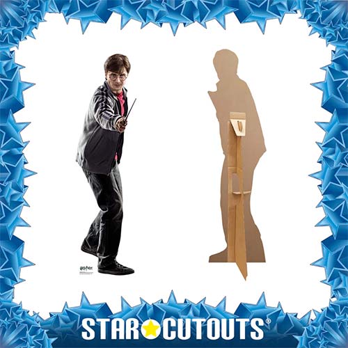 Harry Potter Star Mini Cardboard Cutout 92cm Product Gallery Image