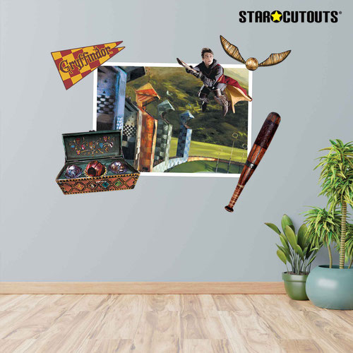 Harry Potter Wall Art Cardboard Cutout Signs - Pack of 15 Product Gallery Image