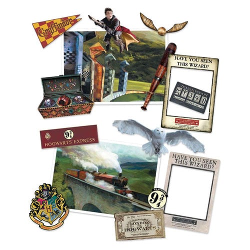 Harry Potter Wall Art Cardboard Cutout Signs - Pack of 15