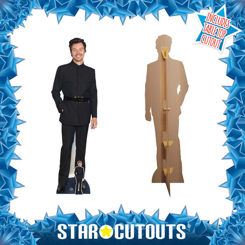 Harry Smiling Happy Styles Black Suit Lifesize Cardboard Cutout 185cm Product Gallery Image