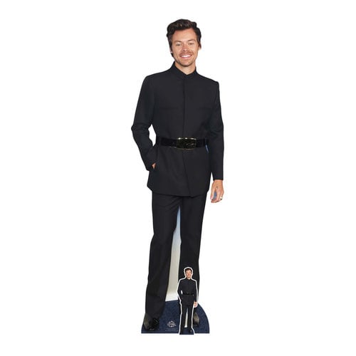 Harry Smiling Happy Styles Black Suit Lifesize Cardboard Cutout 185cm