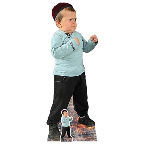 Hasbulla Magomedov Fighting Stance Small Lifesize Cardboard Cutout 95cm Product Gallery Image