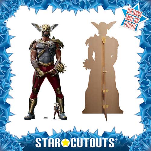 Hawkman Aldis Hodge Black Adam Lifesize Cardboard Cutout 187cm Product Gallery Image