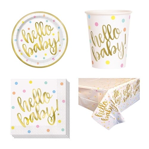 Hello Baby 8 Person Value Party Pack Product Image