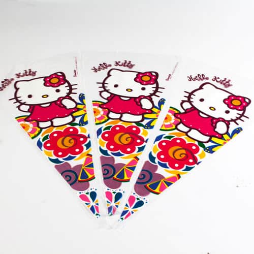 Hello Kitty Cone Shape Gift Bag - Pack Of 6 Product Image