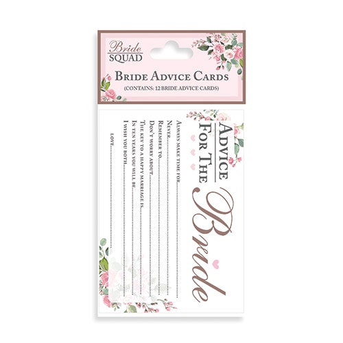 Hen Party Bride Advice Cards - Pack of 12 Product Image