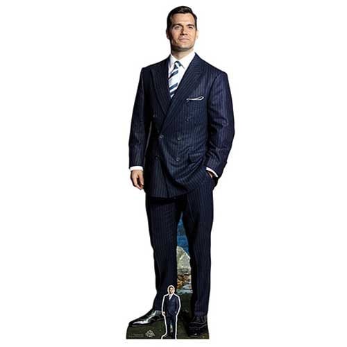 Henry Cavill Black Suit White Shirt Lifesize Cardboard Cutout 186cm Product Gallery Image