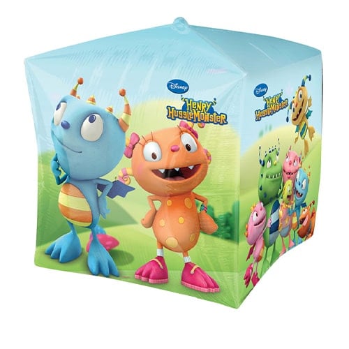 Henry Hugglemonster Cubez Foil Helium Balloon 38cm / 15 in Product Gallery Image