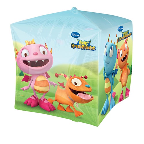 Henry Hugglemonster Cubez Foil Helium Balloon 38cm / 15 in Product Gallery Image