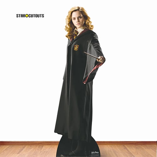 Hermione Granger Harry Potter Hogwarts School of Witchcraft and Wizardry Emma Watson Lifesize Cardboard Cutout 163cm Product Gallery Image
