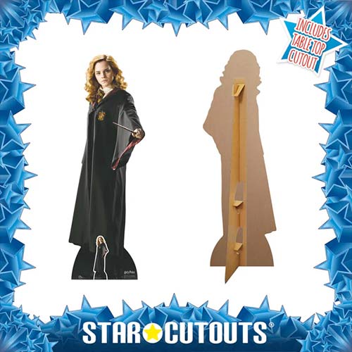 Hermione Granger Harry Potter Hogwarts School of Witchcraft and Wizardry Emma Watson Lifesize Cardboard Cutout 163cm Product Gallery Image