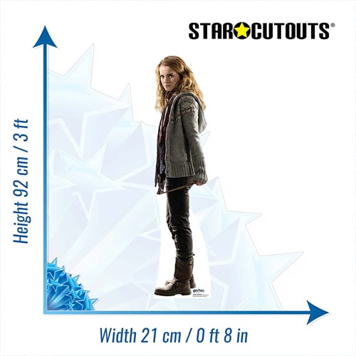 Hermione Granger Harry Potter Star Mini Cardboard Cutout 92cm Product Gallery Image