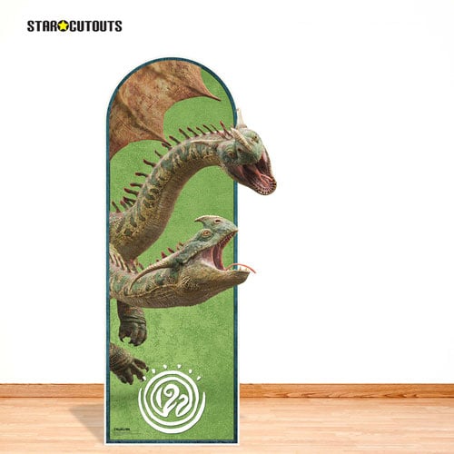Hideous Zippleback How To Train Your Dragon Live Action Single Backdrop Cardboard Cutout 182cm Product Gallery Image