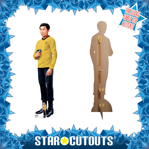 Hikaru Sulu Star Trek George Takei Lifesize Cardboard Cutout 175cm Product Gallery Image