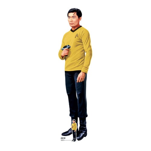 Hikaru Sulu Star Trek George Takei Lifesize Cardboard Cutout 175cm