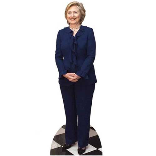 Hilary Clinton Lifesize Cardboard Cutout - 177cm Product Image