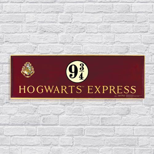 Hogwarts Express Harry Potter Wizarding World Wall Art Cardboard Cutout Sign 92cm Product Gallery Image