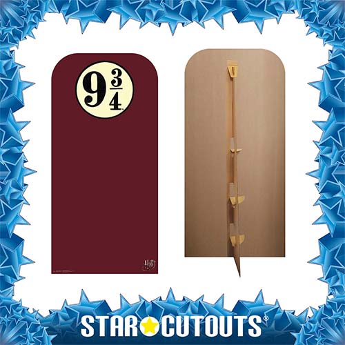 Hogwarts Express Platform 9¾ Harry Potter Single Backdrop Cardboard Cutout 193cm Product Gallery Image