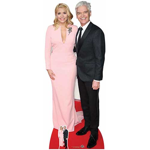 Holly Willoughby And Phillip Schofield Lifesize Cardboard Cutout 183cm Product Gallery Image