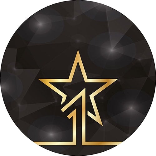 Hollywood Awards Night Design Circle Sailboard Backdrop Product Gallery Image