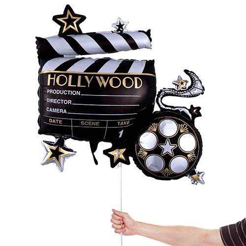 Hollywood Helium Foil Giant Balloon 76cm / 30 in Product Gallery Image