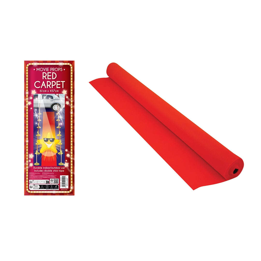 Hollywood Value Red Carpet Runner 457cm x 61cm