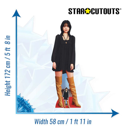 Hong Eun-chae Lifesize Cardboard Cutout 172cm Product Gallery Image