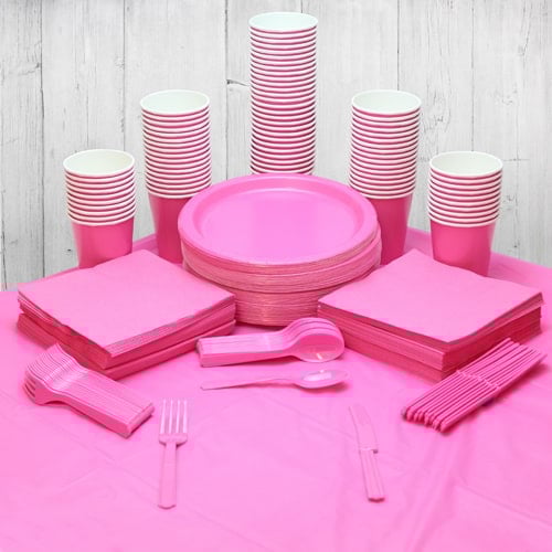 Hot Pink 90 Person Party Pack Product Image