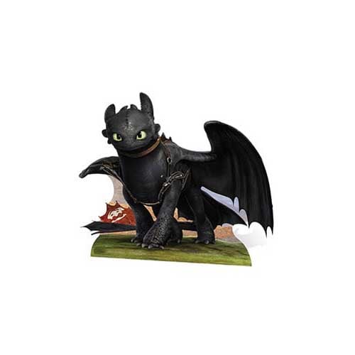 How to Train Your Dragon Toothless Dragon Lifesize Cardboard Cutout - 100cm