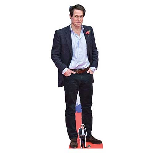 Hugh Grant Blue Shirt Lifesize Cardboard Cutout 180cm Product Gallery Image