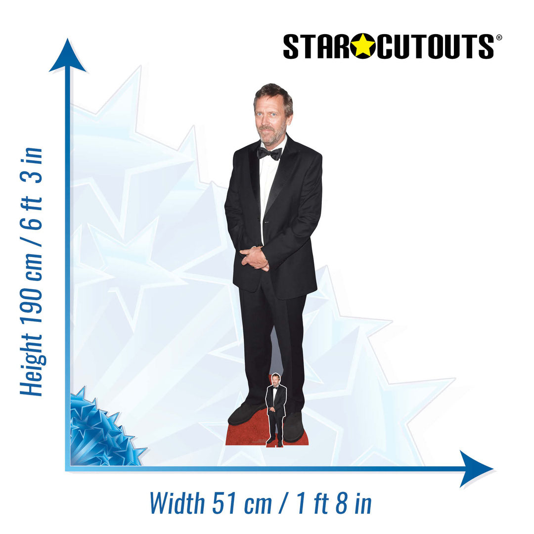 Hugh Laurie Lifesize Cardboard Cutout 190cm Product Gallery Image