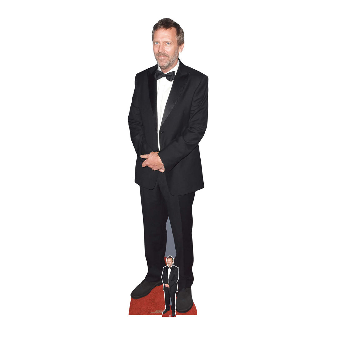 Hugh Laurie Lifesize Cardboard Cutout 190cm