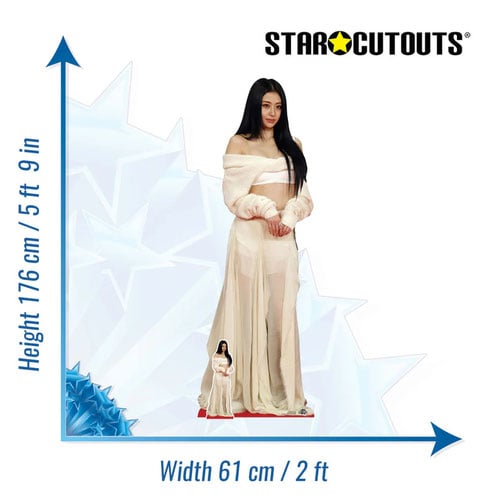 Huh Yun-jin Lifesize Cardboard Cutout 176cm Product Gallery Image