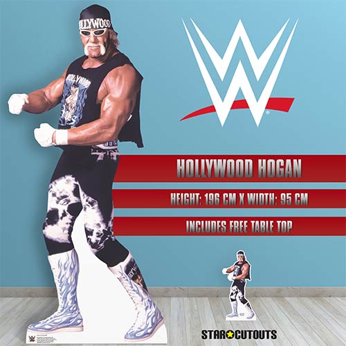 Hulk Hogan NWO WWE Lifesize Cardboard Cutout 196cm Product Gallery Image