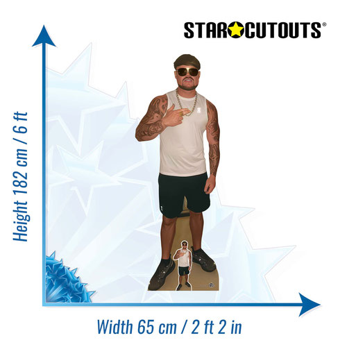 Ibiza Final Boss Lifesize Cardboard Cutout 182cm Product Gallery Image