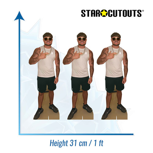 Ibiza Final Boss Table Top Cardboard Cutouts - Pack of 3 Product Gallery Image