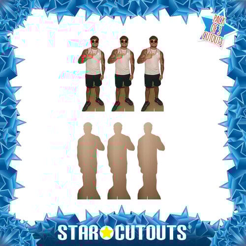 Ibiza Final Boss Table Top Cardboard Cutouts - Pack of 3 Product Gallery Image