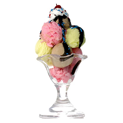 Ice Cream Sundae Lifesize Cardboard Cutout 180cm Product Gallery Image