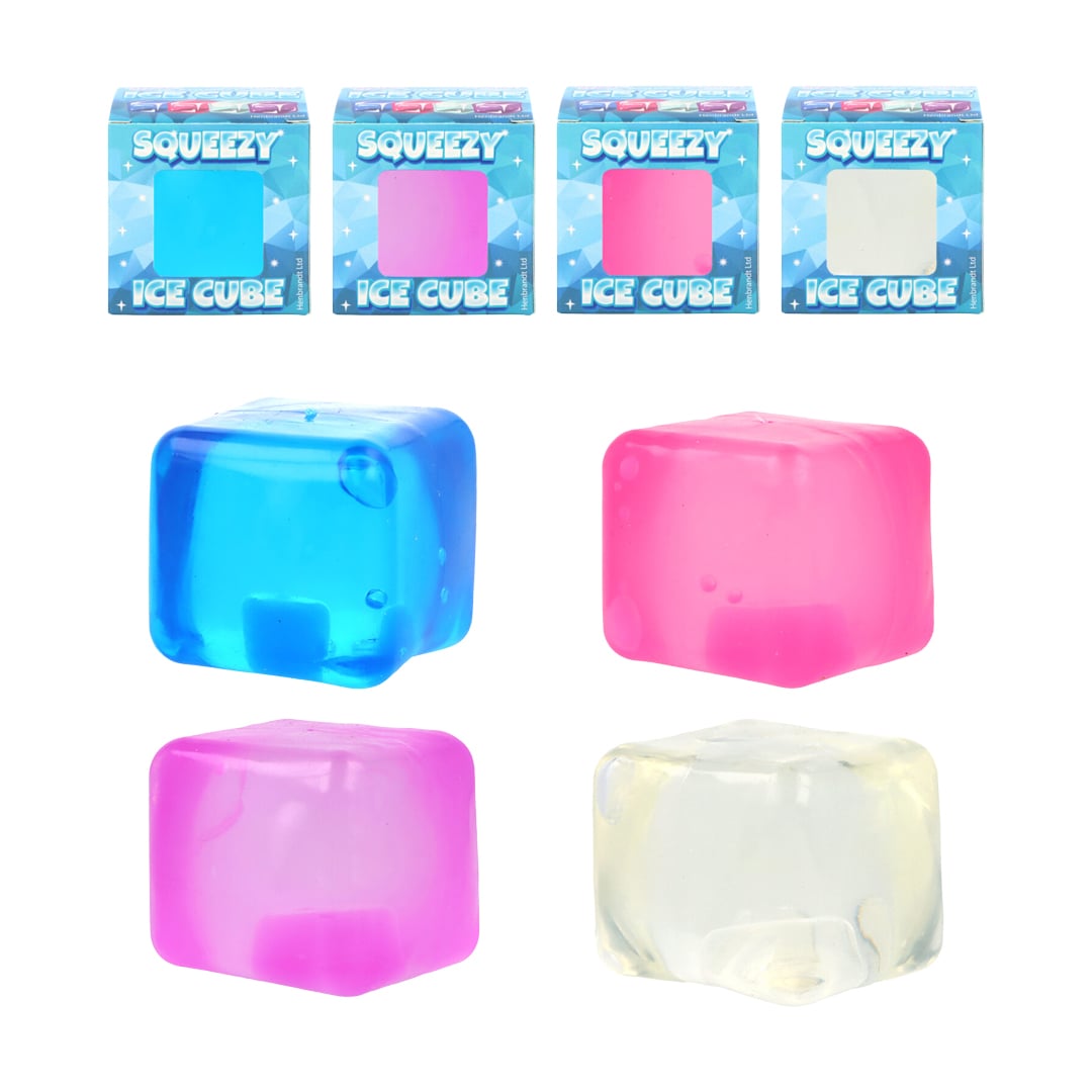 Ice Cube Maltose Sugar Squishy Stress Relief Squeeze Fidget Toy 5cm