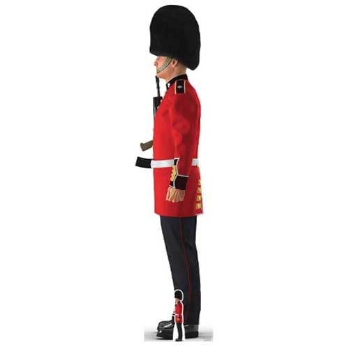 Illustrated Palace Guard Facing Left Lifesize Cardboard Cutout 196cm Product Gallery Image