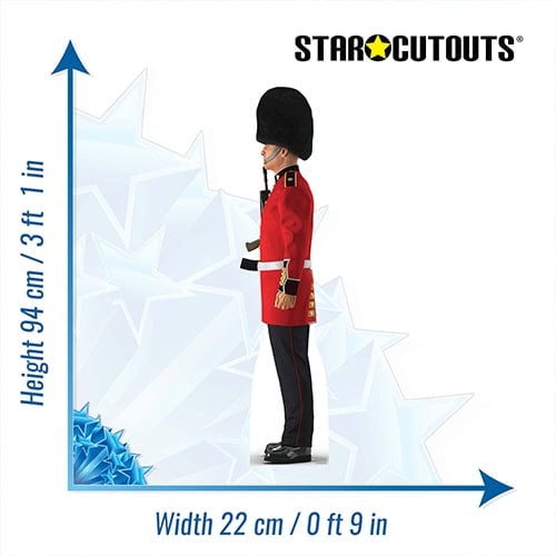 Illustrated Palace Guard Star Mini Cardboard Cutout 90cm Product Gallery Image