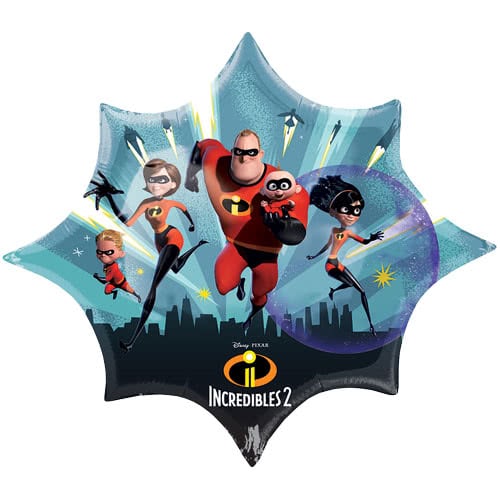 Incredibles 2 Helium Foil Giant Balloon 88cm / 35 in Product Image