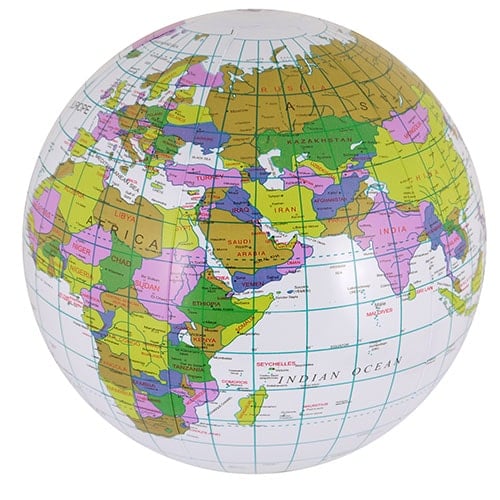 Inflatable Globe 40cm Product Image