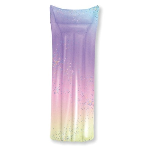 Inflatable Pastel Ombre Rainbow Confetti Pool Float Product Image