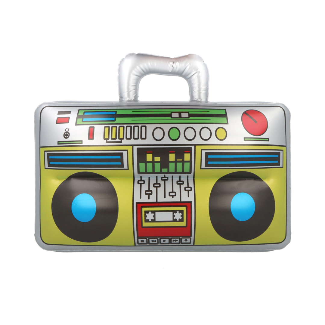 Inflatable Retro Music Boom Box 37cm