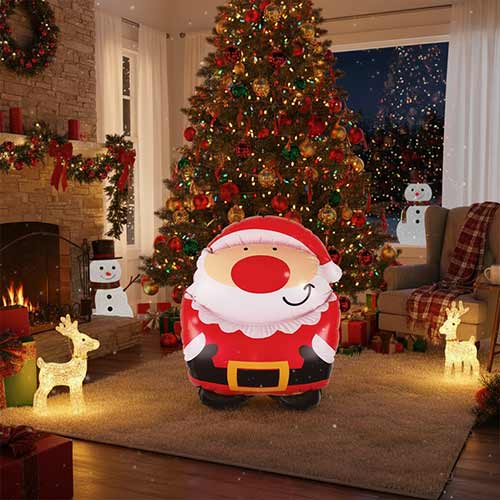Inflatable Santa Claus Christmas Character 60cm