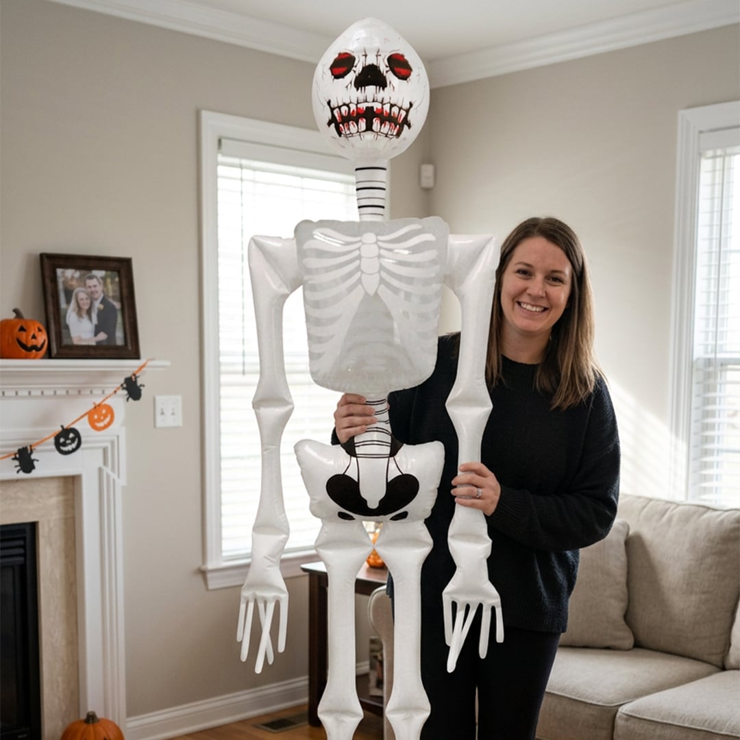 Halloween Inflatable Skeleton - 183cm
