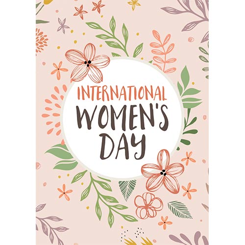 International Women's Day Pastel Poster PVC Party Sign Decoration Product Gallery Image