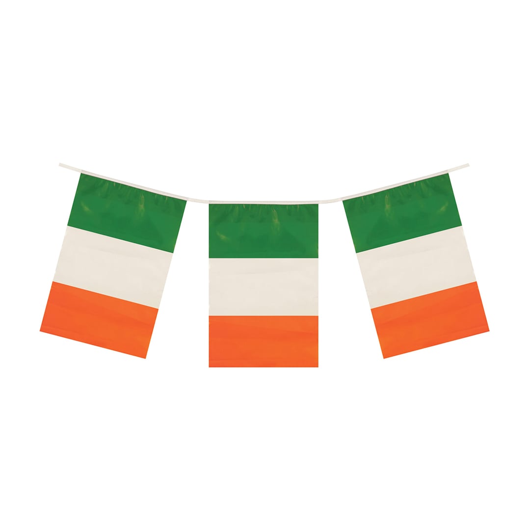 Ireland Plastic Flag Bunting 3.6m