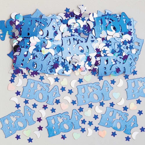 It's A Boy Metallic Table Confetti 14 Grams Product Image